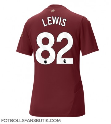 Manchester City Rico Lewis #82 Replika Tredje Tröja Damer 2024-25 Kortärmad